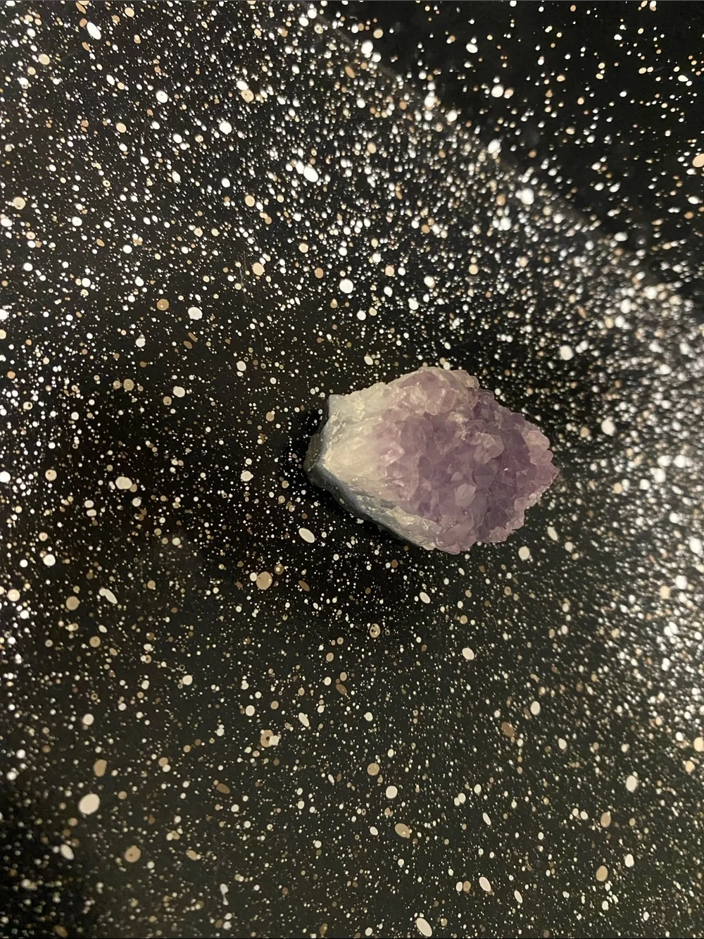 Amethyst Crystal Cluster - Natural Purple Geode Accent